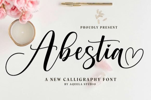 Abestia: The Script Font That Elevated My Brand Identity