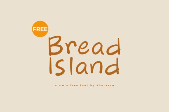 Bread Island: A Modern Handwritten Font for Editorial Design