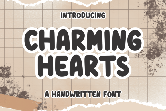 Charming Hearts: A Handwritten Font for Authentic Brand Identity