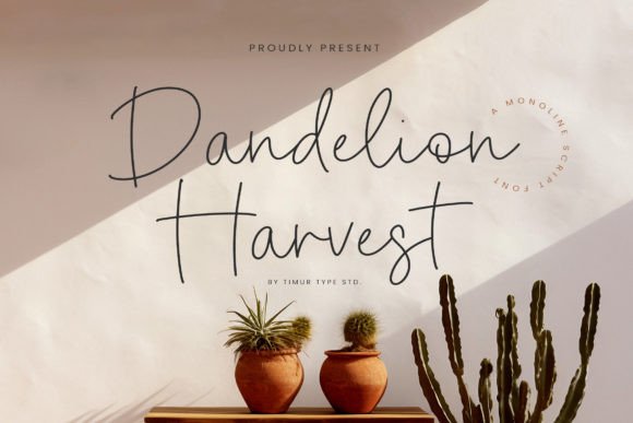 Dandelion Harvest: A Script Font Review for Campaign Design