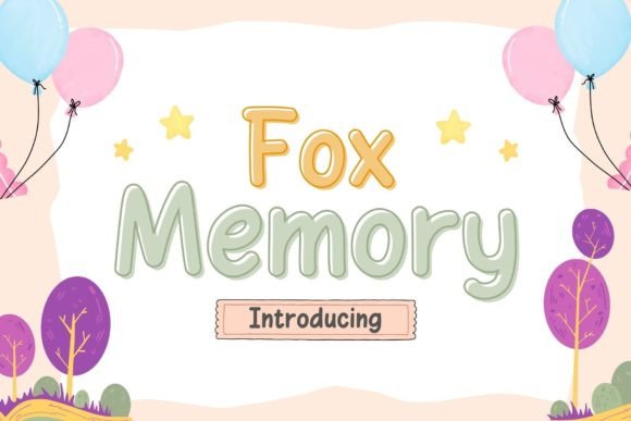 Fox Memory: A Playful Handwritten Font for Modern Brand Identity