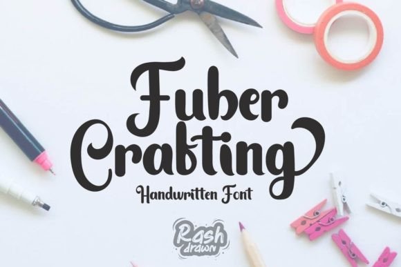 Fuber Crafting: The Handwritten Typeface That Elevates Small Business Branding