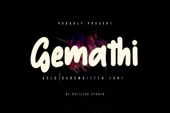 Gemathi: The Bold Handwritten Typeface That Transforms Small Business Branding
