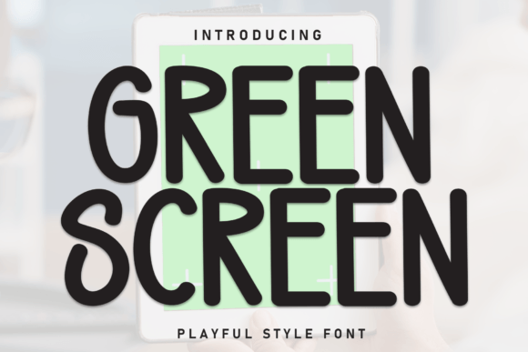 Green Screen: A Modern Sans Serif for Clean Editorial Design