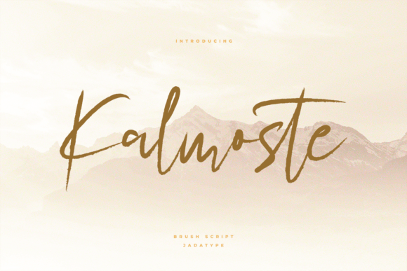 Kalmoste Typeface Review: Elevating Brand Identity With Modern Script