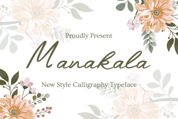Manakala: A Sweet Handwritten Typeface for Authentic Brand Identity