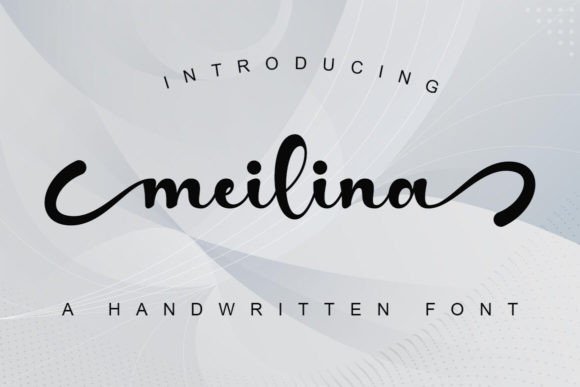 Meilina: The Handwritten Typeface for Modern Web Design