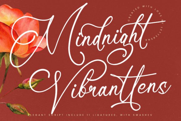 Mindnight Vibranttens: Elevating Editorial Design with Modern Handwritten Typography