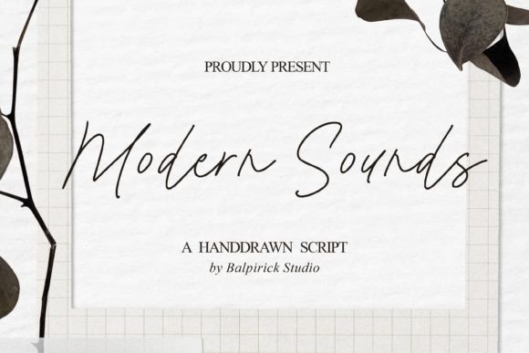 Modern Sounds Typeface: Elevate Your Handmade Brand