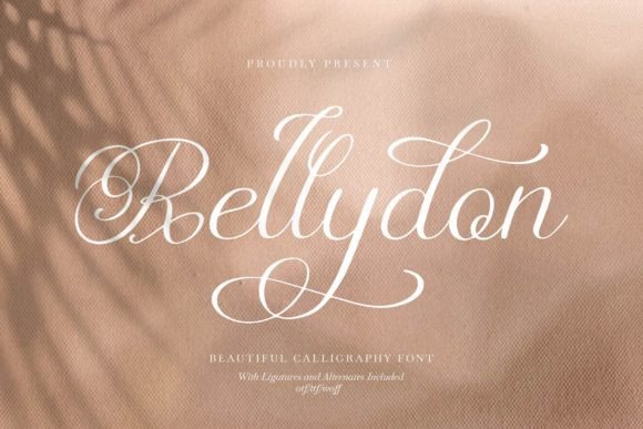 Rellydon: Elevating Digital Brand Identity with Elegant Script Typography