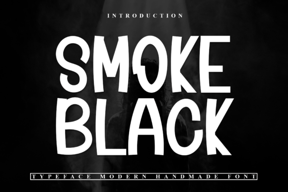 Smoke Black: A Handwritten Typeface for Authentic Brand Identity