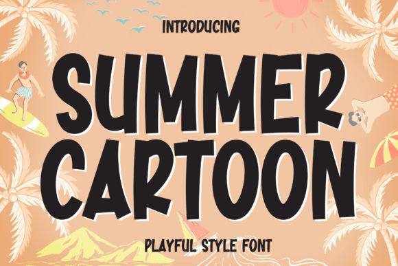 Summer Cartoon: A Sweet Handwritten Typeface for Playful Brand Identity