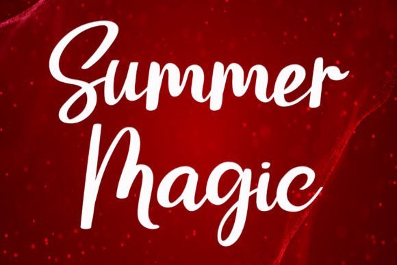 Summer Magic: A Designer’s Take on This Exquisite Script Typeface