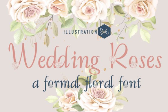 Wedding Roses: A Designer’s Take on Elegant Display Typography